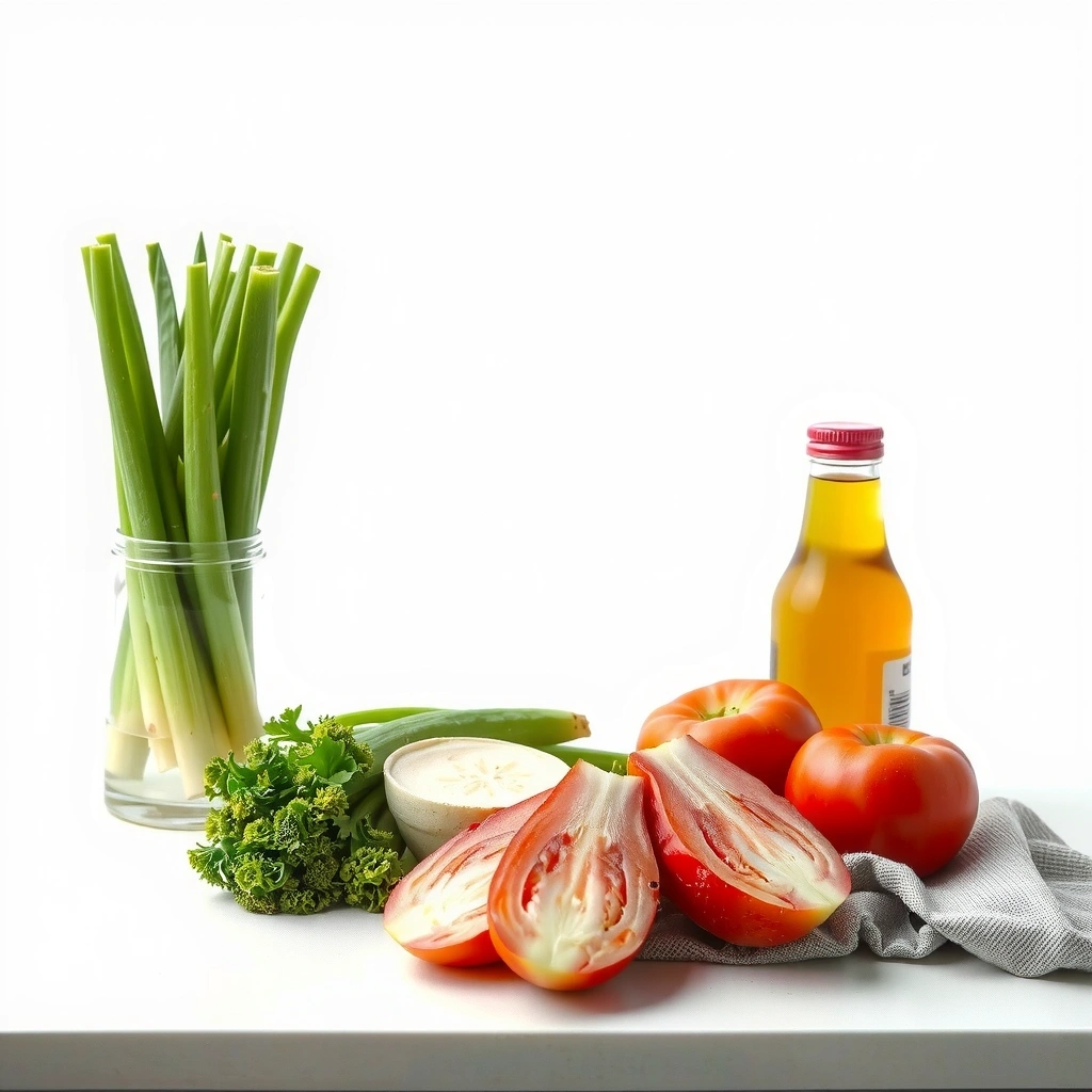 Low-Carb Ernährung Konzept