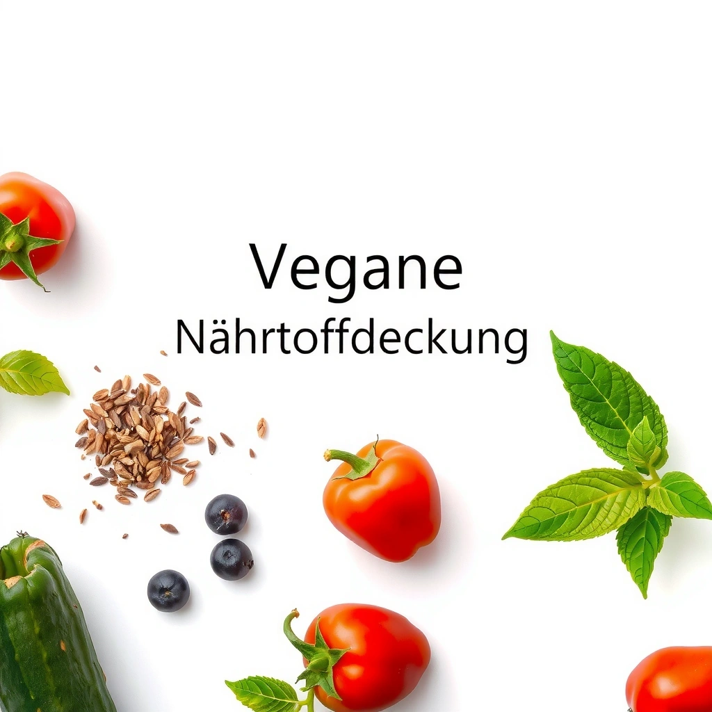 Vegane Nährstoffdeckung